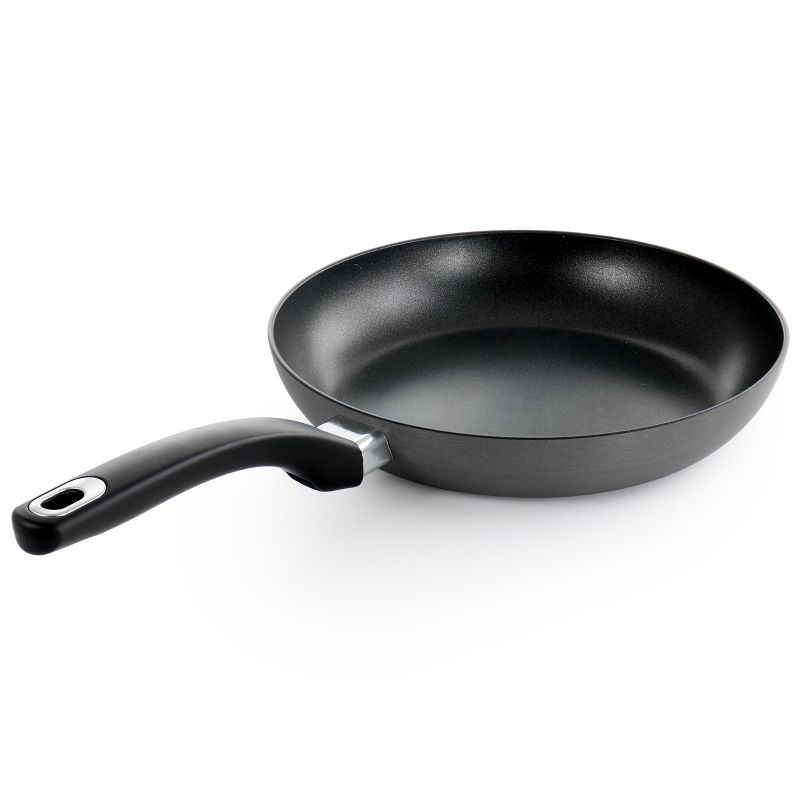 Martha Stewart Everyday Doylestown 10 Inch Nonstick Aluminum Frying Pan in Black, 2 of 7