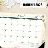 Willow Creek Press 17"x12" 2026 Botanical Garden Small Monthly Deskpad - 4 of 4