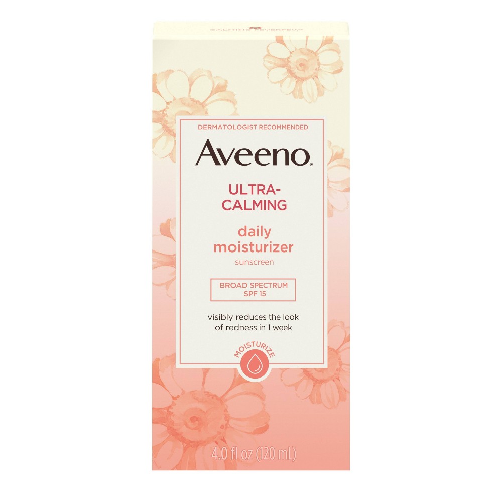 Aveeno Ultra-Calming Daily Facial Moisturizer with SPF 15, 4 fl. oz