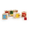 Guidecraft Peekaboo Lock Boxes w/ Storage Tray: Sorting & Stacking Toy for Children, Kids Early Learning & Development, Wooden Educational Toddler Toy - 3 of 4