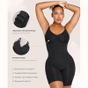 SHAPELLX Shapewear for Women Tummy Control Compression Seamless Body Shaper Slimming Bodysuit Top Thigh Slim Butt Lift—Black 38 - 3 of 3