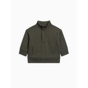Eunan Fleece Half Zip Pullover Sweatshirt - 1 of 3