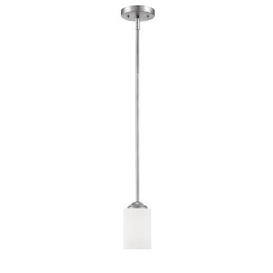 Millennium Lighting Lansing 1 - Light Pendant in  Brushed Pewter - 1 of 1