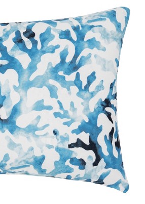 Blue Reef Coastal Polyester Indoor/Outdoor Pillow