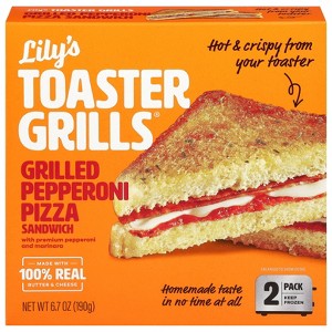 Lily's Toaster Grills Frozen Pepperoni & Cheese - 6.7oz - 1 of 4