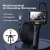 Endoscope Dual Lens Endoscope Camera with Light, 1080P Hd Inspection Camera 8mm Mechanic Scope Camera, Ip67 Waterproof Plumbing Snake Camera - 3 of 4