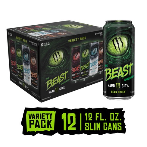 The Beast Unleashed: Variety Pack - 12pk/12 Fl Oz : Target