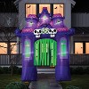 11.2' Projection Airblown Archway Kaleidoscope Haunted House Halloween Inflatable Decoration - Hyde and EEK! Boutique™ - 2 of 4