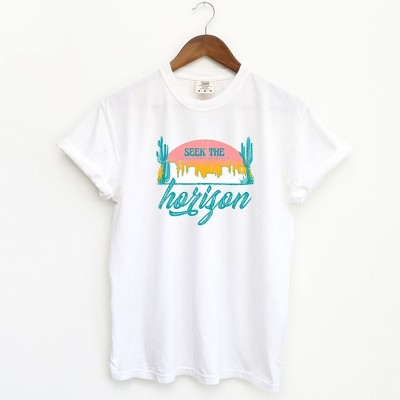 Simply Sage Market Women's Seek The Horizon Short Sleeve Garment Dyed Tee