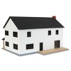 1/64 Large Two Story Farm House w/ Porch, Deck, Chimney, B&W 3d Print RW-11 - 4 of 4