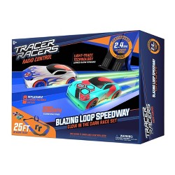 Tracer Racers Speedway Dual Track Corner Add On Module for R/C High Speed Remote Control Racing Sets