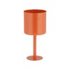 Sagebrook Home Flat Base Metal Indoor Outdoor Planter Pot with Stand Burnt Orange 6"x6"x13" - 2 of 4