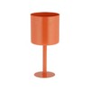 Sagebrook Home Flat Base Metal Indoor Outdoor Planter Pot with Stand Burnt Orange 6"x6"x13" - image 2 of 4