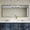 Rectangular Aluminum Framed Wall Bathroom Vanity Mirror - 3 of 4