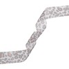 INSPIRE CHIC Leopard Ribbon Pattern Flat Wide Lace Shoelaces for Sneakers 1 Pair - 4 of 4