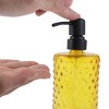Unique Bargains Elegant Polka Dot Pattern Soap Pump Dispenser for Bathroom 16.9oz 1 Pc - 3 of 4