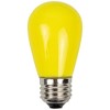 Northlight Opaque LED S14 Edison Style Christmas Replacement Bulbs - Yellow - Pack of 25 - 3 of 4