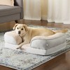 TOWN & COUNTRY EVERYDAY CuddleTown Comfy Solid Bolster Sofa Pet Bed - 2 of 4