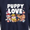 Boys' - Paw Patrol - Puppy Luv Graphic Long Sleeve Fleece Sweatshirt - 2 of 4