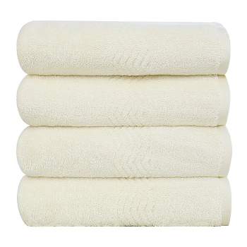 Piccocasa Super Soft And Absorbent Luxury 100% Cotton Bath Towel Set 6 Pcs  Pink 55x27/29x13/13x13 Inches : Target