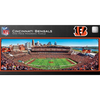 MasterPieces NFL Cincinnati Bengals 1000pc Panoramic Puzzle