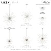 Livex Lighting Utopia 12 - Light Chandelier in  Polished Chrome - 4 of 4