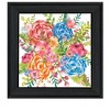 HomeRoots Spring Floral Black Framed Print Wall Art - 4 of 4