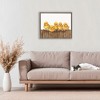 Stupell Industries Chicks on the Fence Floating Frame Canvas Art - 3 of 4