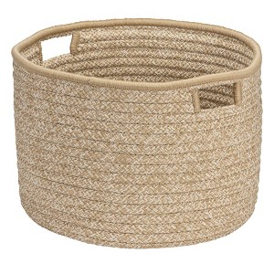 Colonial Mills Casablanca Basket, 15"x15"x12", Sand - 1 of 3