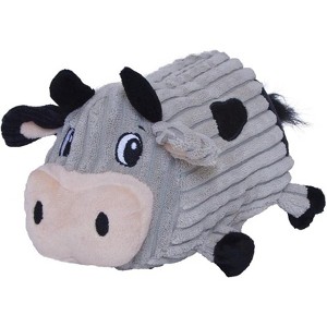 ZippyPaws Outward Hound Fattiez Pig Plush Squeaky Dog Toy, Small - 1 of 4