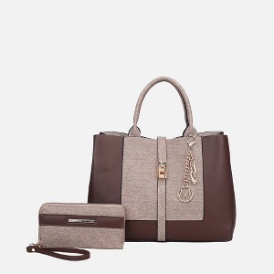 MKF Collection Yola Women’s Tote Bag and Wallet set by Mia K - 1 of 4