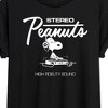 Women's - Peanuts - Stereo Snoopy Dj Oversized Graphic T-Shirt - 2 of 4