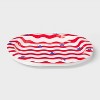 Oval Platter Disposable Plates 12"x9.25" Red White Blue Stars and Stripes - 10ct - Sun Squad™ - 2 of 3