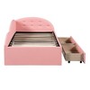 NicBex Twin Size PU Tufted Daybed with 2 Drawers and Cloud Shaped Guardrail for Bedroom,Living Room,Apartment - 4 of 4