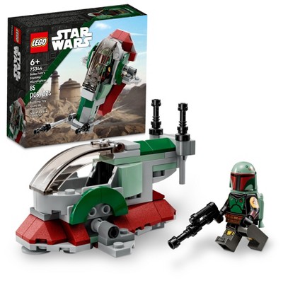 LEGO Star Wars Boba Fett's Starship Microfighter 75344 Building Toy Set