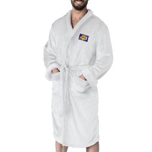 Los Angeles Lakers NBA Fast Track Silk Touch Robe Large/XLarge - 1 of 4