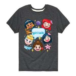 Boys' - Disney - Princess Girl Talk Short Sleeve Graphic T-Shirt - 1 of 4