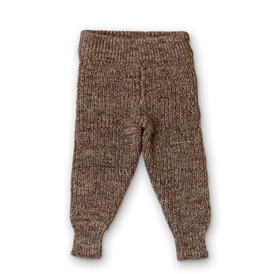 Goumikids Toddler Organic Cotton Knit Pants - Bark 18-24m : Target