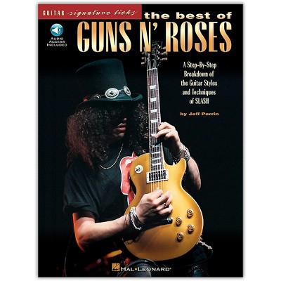 Hal Leonard The Best of Guns N' Roses Guitar Signature Licks (Book/Online Audio)