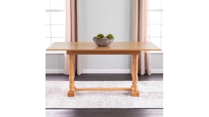 Juenn Farmhouse Folding Trestle Console To Dining Table - Aiden Lane, 2 of 23, play video