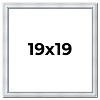 PosterPalooza | Square Classic Silver Picture Frame - UV Acrylic, Foam Board Backing, Hanging Hardware - 2 of 4