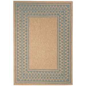 Liora Manne Sahara Border Indoor/Outdoor Rug.. - 1 of 4