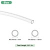 Unique Bargains Clear Tube Flexible Lightweight Low Pressure Industrial Tubing 1 Pc - 3 of 4