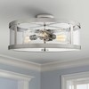 Generation Lighting Harrow 19 3/4" Nickel 3-Light Ceiling Light - 2 of 3