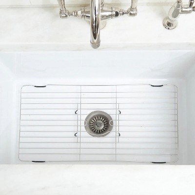 Better Houseware Stainless Steel Extra Large Sink Protector - Thumbnail 5