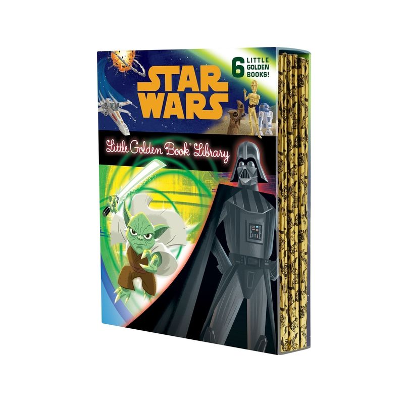 The Star Wars Little Golden Book Library (Star Wars) - by  Various (Mixed Media Product), 1 of 2