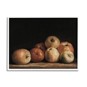 Stupell Industries Classic Apple Vintage Still Life Framed Giclee Art - 1 of 4