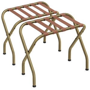 SONGMICS Luggage Racks Folding Suitcse Stand for Guest Room Living Room - 1 of 4