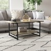 Coffee Table for Living Room,Center Table for Small Space, Furniture for Home Office， - 3 of 4