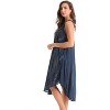 Riviera Sun Sleeveless Umbrella Dresses for Women 21971-FUS-M - 2 of 3